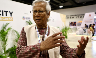 Fotografía de archivo de Muhammad Yunus, ganador del Premio Nobel de la Paz. EFE/ Lorenzo Hernández