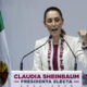 La presidenta electa de México, Claudia Sheinbaum habla este jueves durante un acto protocolario en el Teatro Metropólitan de Ciudad de México (México). EFE/Mario Guzmán