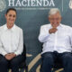 Imagen de archivo del presidente de México, Andrés Manuel López Obrador (d), y la presidenta electa de México, Claudia Sheinbaum. EFE/Miguel Sierra