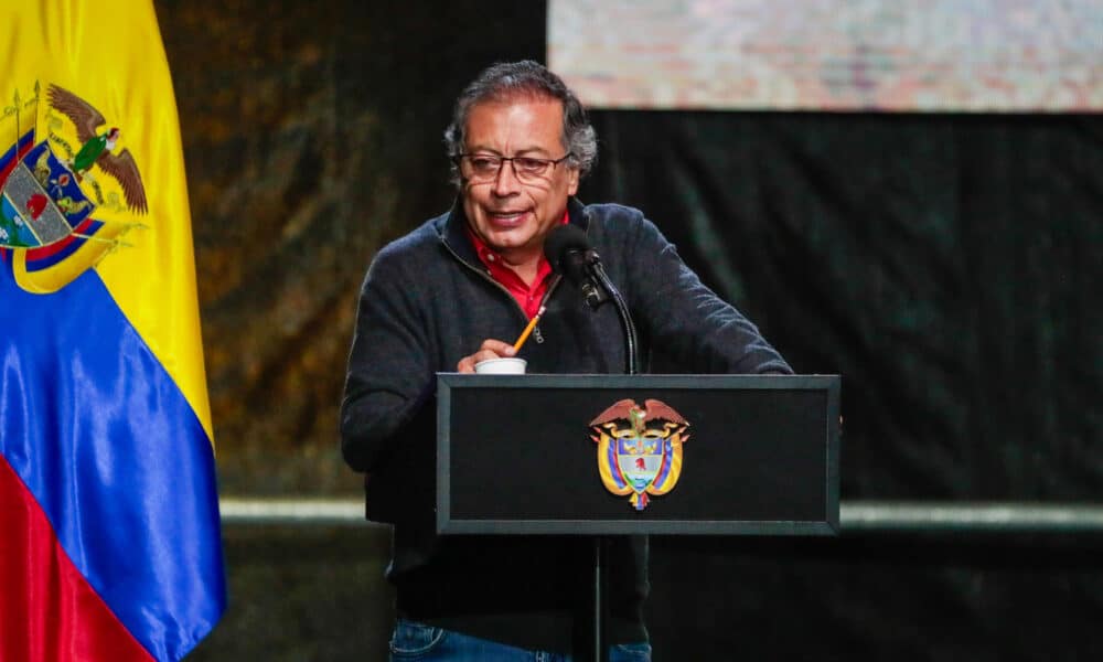 Fotografía de archivo del presidente de Colombia, Gustavo Petro. EFE/Carlos Ortega