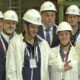 Una imagen fija tomada de un video proporcionado por el servicio de prensa de ROSATOM muestra al Director General del OIEA, Rafael Grossi (C), visitando la central nuclear de Kursk (KNPP) en Kurchatov, región de Kursk, Rusia, el 27 de agosto de 2024. Grossi advirtió sobre el posible riesgo de un incidente nuclear con posible liberación de radiación en caso de un impacto externo en la central nuclear de Köln. Grossi anunció el 26 de agosto que encabezaría la misión del OIEA a la central nuclear de Kursk para realizar una evaluación a la luz de "los nuevos acontecimientos y el aumento de los niveles de actividad militar en las proximidades de la central nuclear de Kursk", según se lee en un comunicado del OIEA. (Rusia) SERVICIO DE PRENSA EFE/EPA/ROSATOM FOLLETO FOLLETO SOLO PARA USO EDITORIAL/NO SE PERMITE LA VENTA