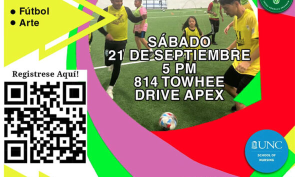 Connecting Community organiza clínica de fútbol