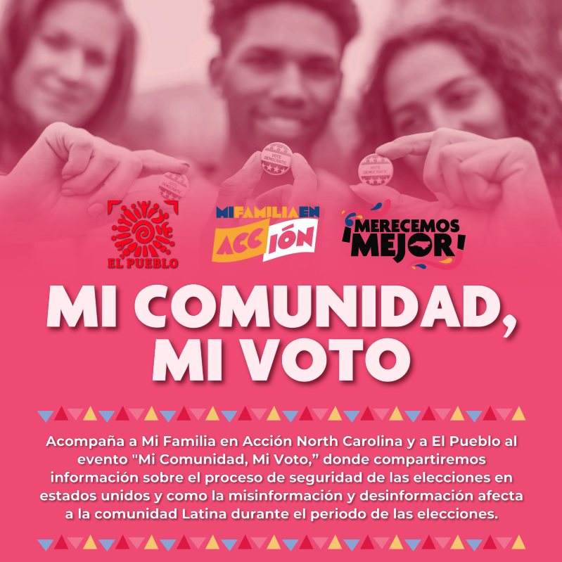 Realizarán jornada “Mi comunidad, mi voto”