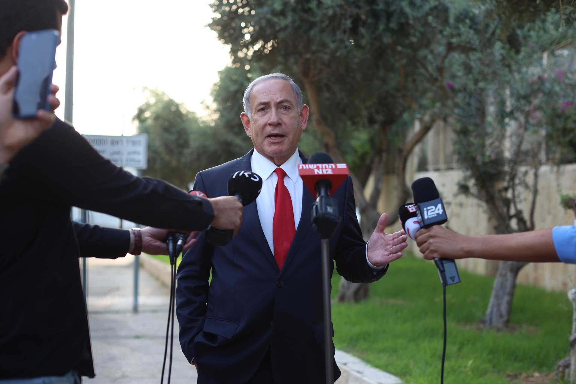 El primer ministro israelí, Benjamín Netanyahu. EFE/EPA/ABIR SULTAN EPA[EPA]