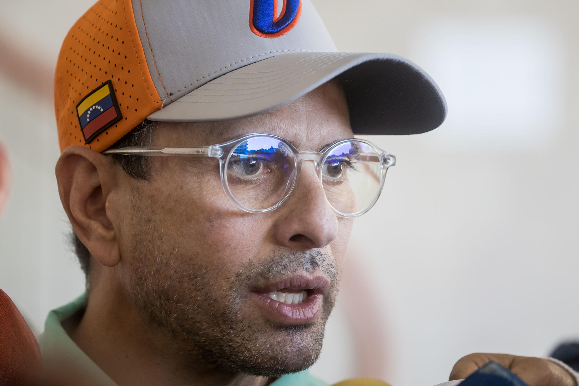 Fotografía de archivo de Henrique Capriles en Caracas (Venezuela).  EFE/ Miguel Gutiérrez