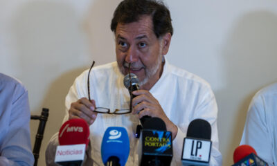 Foto de archivo de Gerardo Fernández Noroña, presidente del Senado mexicano. EFE/ Miguel Sierra