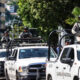 Fotografía de archivo del 9 de agosto de 2023 de vehículos de la Guardia Nacional en rondas de vigilancia, en la ciudad de Acapulco en el estado de Guerrero (México). EFE/David Guzmán