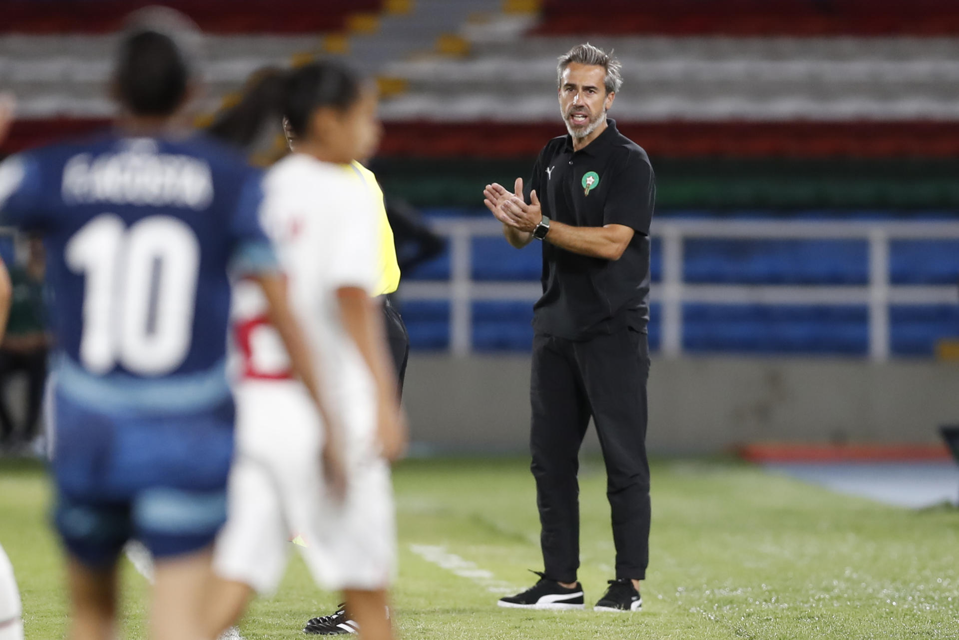 El español Jorge Vilda, seleccionador de Marruecos en el Mundial Femenino sub-20. EFE/ Ernesto Guzmán Jr.