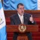 Fotografía de archivo del 5 de agosto de 2024 del presidente de Guatemala, Bernardo Arevalo De León, durante una conferencia de prensa en Ciudad de Guatemala (Guatemala). EFE/ Mariano Macz