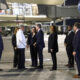 El secretario de Estado estadounidense, Antony Blinken (c), llega en un vuelo procedente desde Haití, este jueves al aeropuerto internacional Las Américas en Santo Domingo (República Dominicana). EFE/ Embajada De Estados Unidos En República Dominicana SOLO USO EDITORIAL/NO VENTAS/SOLO DISPONIBLE PARA ILUSTRAR LA NOTICIA QUE ACOMPAÑA/CRÉDITO OBLIGATORIO