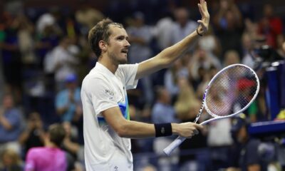 El ruso Daniil Medvedev, uno de los firmes candidatos al título del Abierto de Estados Unidos. EFE/EPA/JOHN G. MABANGLO