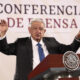 El presidente de México, Andrés Manuel López Obrador, participa durante su conferencia de prensa matutina este viernes en Palacio Nacional de la Ciudad de México (México). EFE/ José Méndez