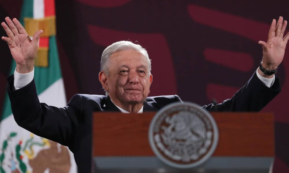 Imagen de archivo del presidente de México, Andrés Manuel López Obrador. EFE/Mario Guzmán