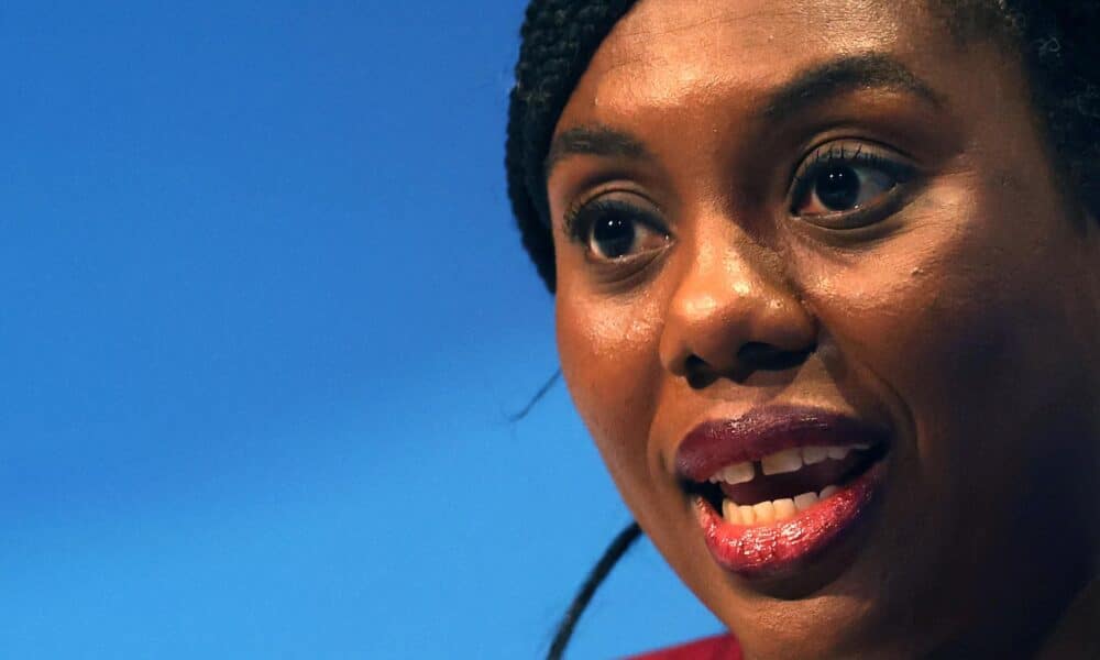 Kemi Badenoch, aspirante al liderazgo del Partido Conservador británico. EFE/EPA/NEIL HALL