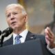 El presidente de Estados Unidos, Joe Biden, pronuncia un discurso sobre los esfuerzos de respuesta de su administración al huracán Helene en la Sala Roosevelt de la Casa Blanca en Washington, DC, EE. UU., el 30 de septiembre de 2024.. EFE/EPA/Bonnie Cash / POOL