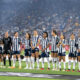 Imagen de archivo de jugadoras del equipo de Monterrey que reaccionan previo a un partido. EFE/ Miguel Sierra