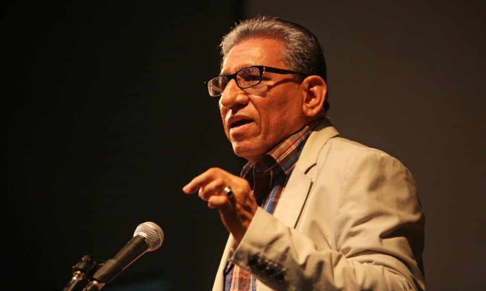 Fotografía de archivo del exjefe militar nicaragüense Humberto Ortega, hermano del actual presidente de Nicaragua, Daniel Ortega, durante un seminario en Managua (Nicaragua). EFE/Mario López