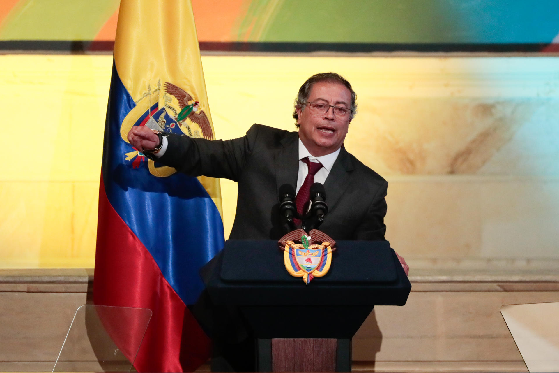 El presidente de Colombia, Gustavo Petro, en una foto de archivo. EFE/ Carlos Ortega ARCHIVO