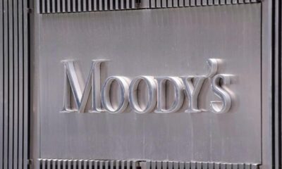 Fotografía de archivo de la agencia de calificación Moody's en la fachada de su sede en Nueva York (EEUU). EFE/ARCHIVO