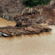 Fotografía de deforestación en Brasil. EFE/Marcelo Sayão