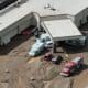 Daños por la inundación causada por el huracán Helene, en Erwin, Tennessee, el pasado 28 de septiembre. Foto de archivo EFE/BILLY BOWLING