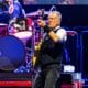 Fotografía de archivo en donde se ve al músico estadounidense Bruce Springsteen durante un concierto en el Strawberry Arena en Estocolmo, Suecia. EFE/EPA/Magnus Lejhall