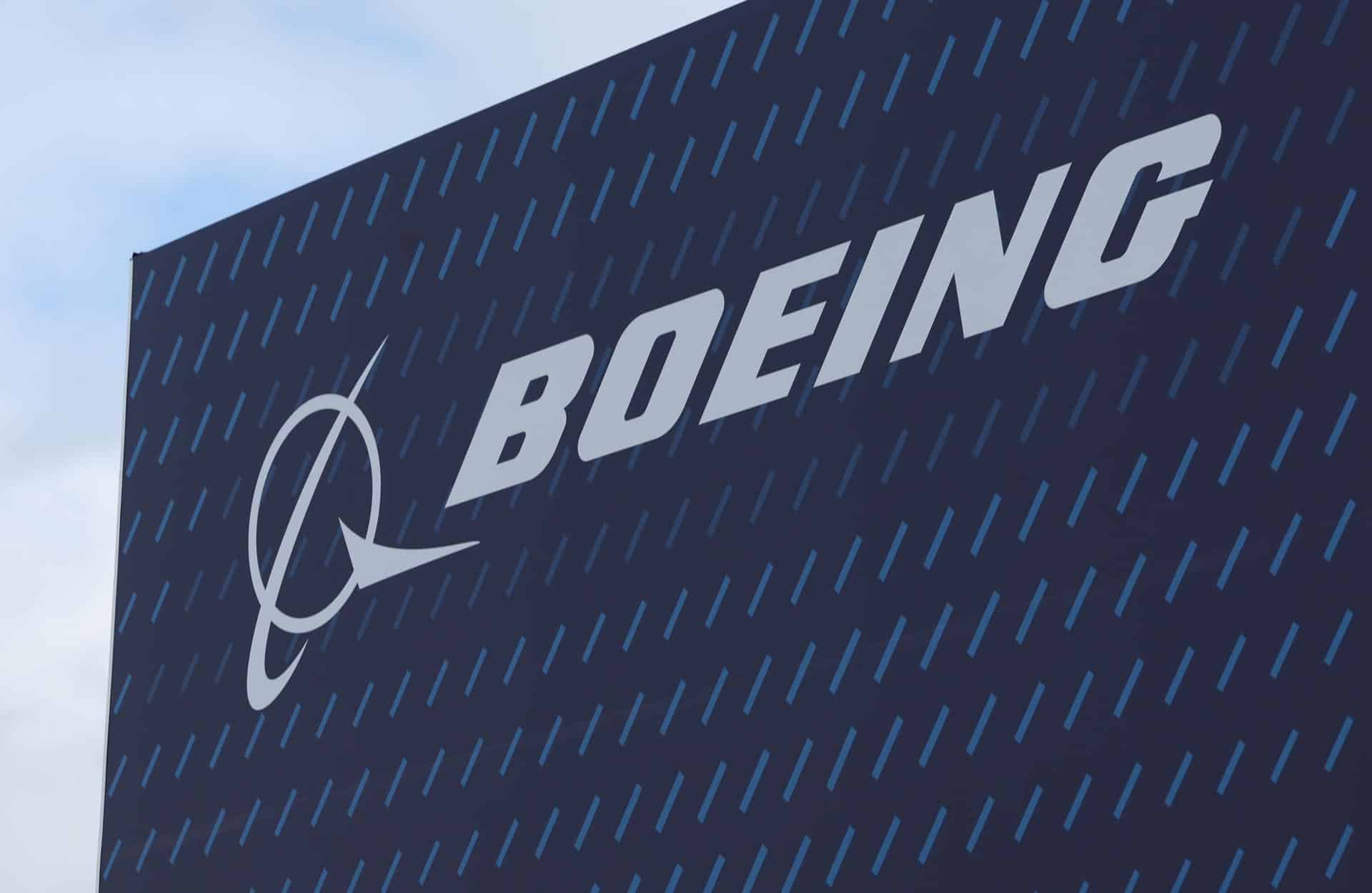 Imagen de archivo del logotipo de Boeing. EFE/EPA/Neil Hall