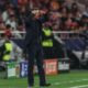 Simeone gesticula en el partido de este miércoles en Lisboa. EFE/EPA/MIGUEL A. LOPES