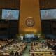 Fotografía de archivo de una sesión de la ONU. EFE/JASON SZENES