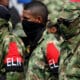 Fotografía de archivo de integrantes de la guerrilla Ejército de Liberación Nacional (ELN). EFE/Christian Escobar Mora