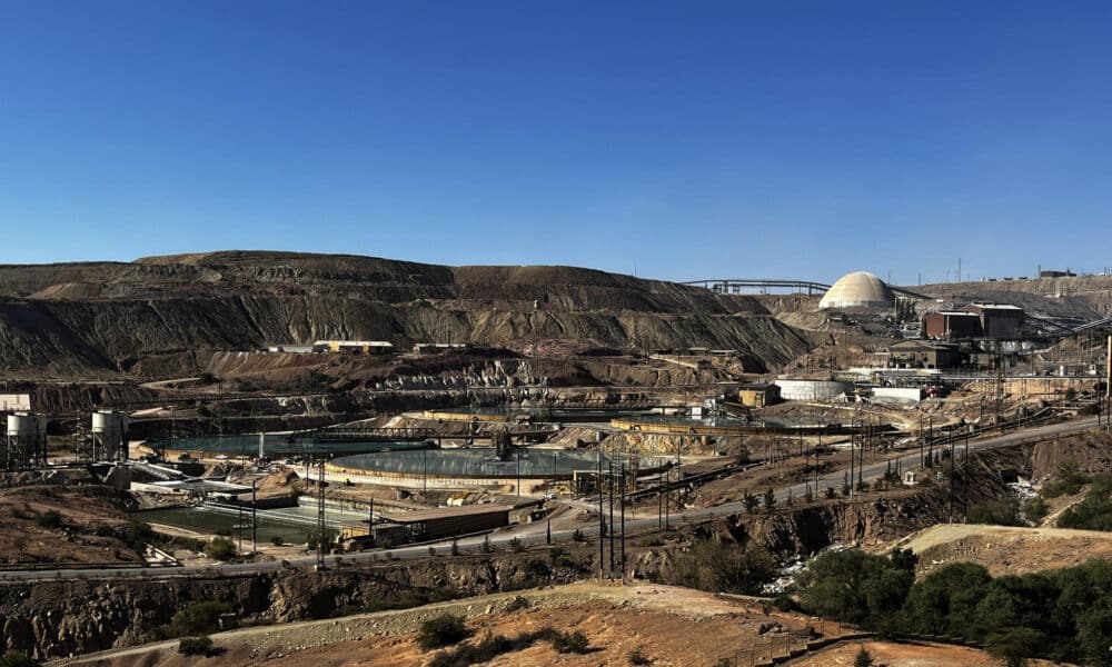 Fotografía general de la Mina Buenavista del Cobre en la ciudad de Cananea, estado de Sonora (México). Archivo. EFE/Daniel Sánchez