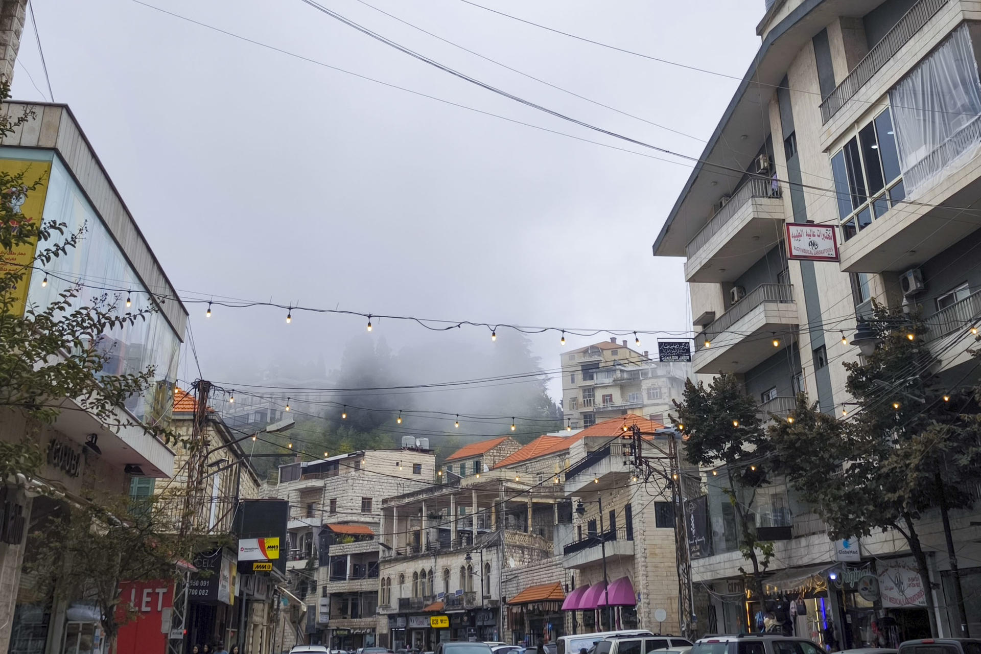 Aley, la cuarta ciudad más grande del Líbano y situada en la región de Monte Líbano, a unos 15 kilómetros de Beirut. EFE/Isaac J. Martín