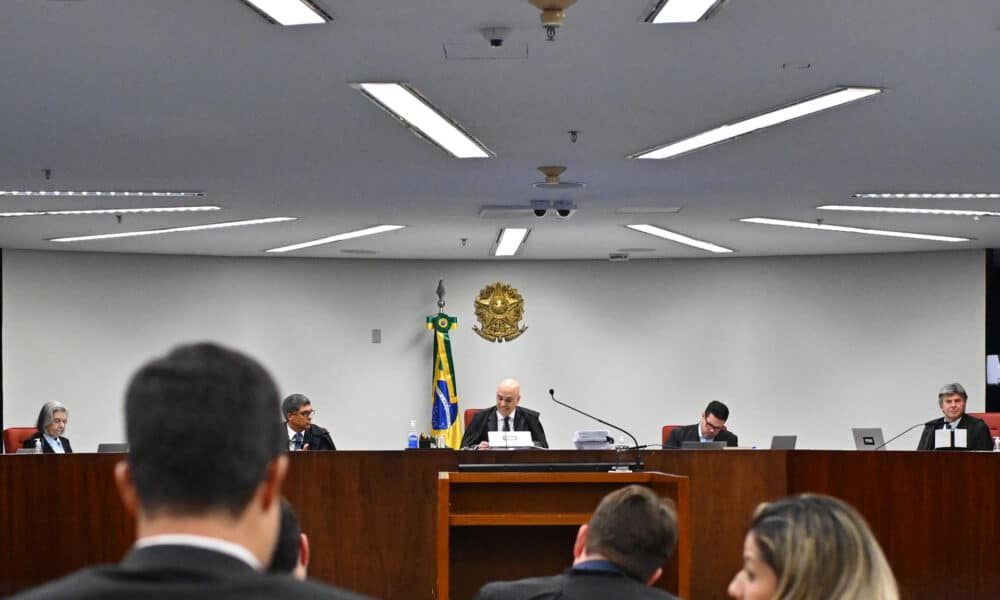 Foto de archivo del juicio por el caso de Marielle Franco, en Brasilia (Brasil). EFE/ Andre Borges