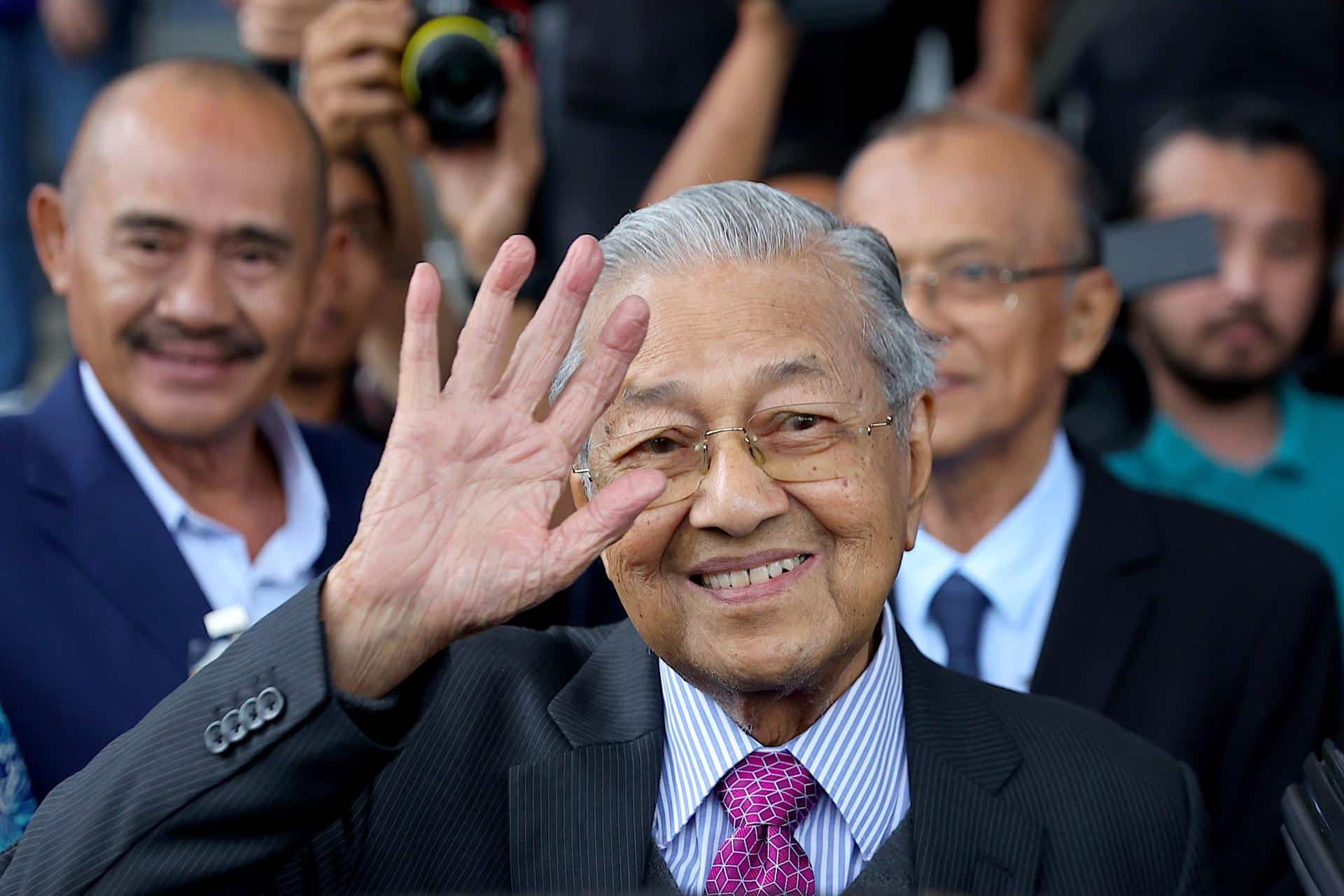 Fotografía de archivo del ex primer ministro malasio Mahathir Mohamad.
EFE/EPA/FAZRY ISMAIL