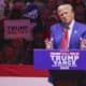 El expresidente (2017-2021) y candidato republicano a la Casa Blanca, Donald Trump, durante el mitin del domingo 27 de octubre de 2024 en el Madison Square Garden de Nueva York (EE.UU.). EFE/EPA/Sarah Yenesel