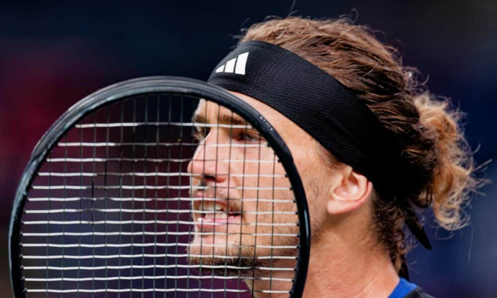 El número 3 del tenis mundial, el alemán Alexander Zverev, en Shanghai, China. EFE/EPA/ALEX PLAVEVSKI