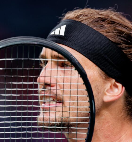 El número 3 del tenis mundial, el alemán Alexander Zverev, en Shanghai, China. EFE/EPA/ALEX PLAVEVSKI