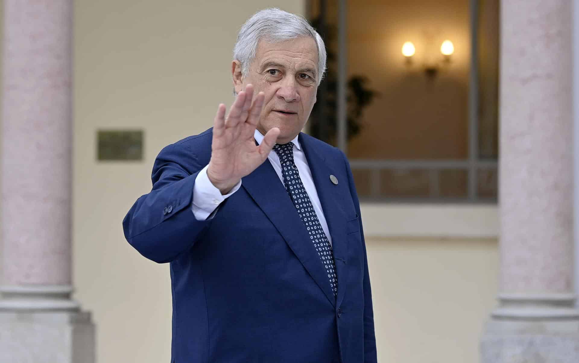 Antonio Tajani, ministro de Exteriores y vicepresidente del Gobierno italiano, en una fotografía de archivo. FE/EPA/Riccardo Antimiani