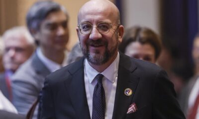 El presidente del Consejo Europeo, Charles Michel, durante su participación en Laos en la cumbre de líderes de las Asociación de Naciones del Sudeste Asiático (ASEAN).
EFE/EPA/RUNGROJ YONGRIT