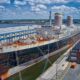 Fotografía cedida por el SS United States Conservancy donde se muestra el histórico transatlántico 'SS United States', considerado en su momento uno de los más modernos y veloces en cruzar el Atlántico y dado de baja en 1969, que puede convertirse en el arrecife artificial más grande del mundo en el fondo marino de la costa de Florida.EFE/SS United States Conservancy /SOLO USO EDITORIAL /NO VENTAS /SOLO DISPONIBLE PARA ILUSTRAR LA NOTICIA QUE ACOMPAÑA /CRÉDITO OBLIGATORIO