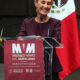 Imagen de archivo de la presidenta electa de México, Claudia Sheinbaum. EFE/Mario Guzmán