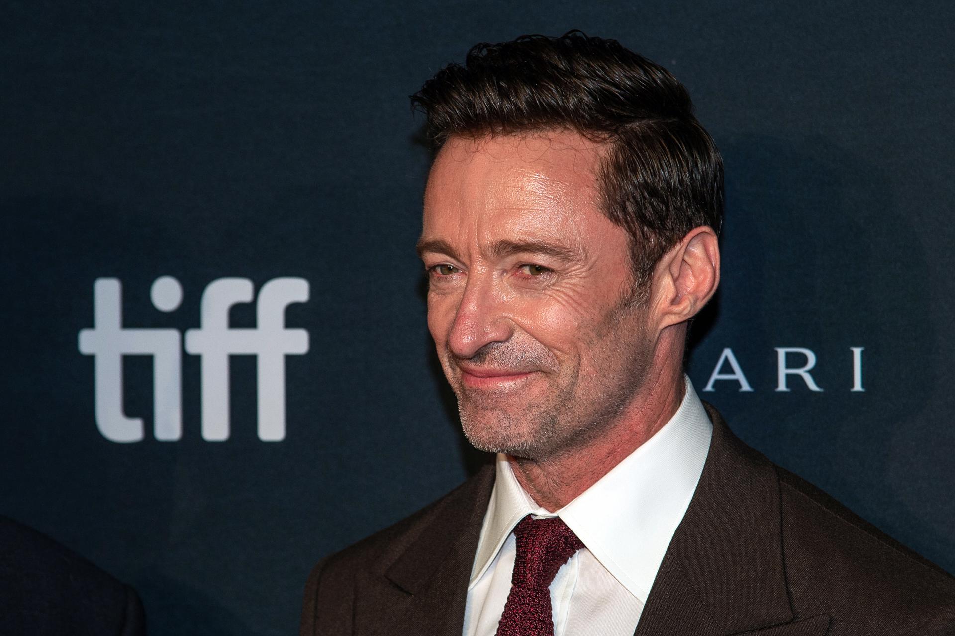 Fotografía de archivo del actor australiano Hugh Jackman en la proyección de la película 'The Son' durante el Festival Internacional de Cine de Toronto (TIFF), el 12 de septiembre de 2022. EFE/EPA/Eduardo Lima