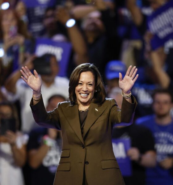 La vicepresidenta estadounidense y aspirante demócrata a la Casa Blanca, Kamala Harris. EFE/Caroline Brehman