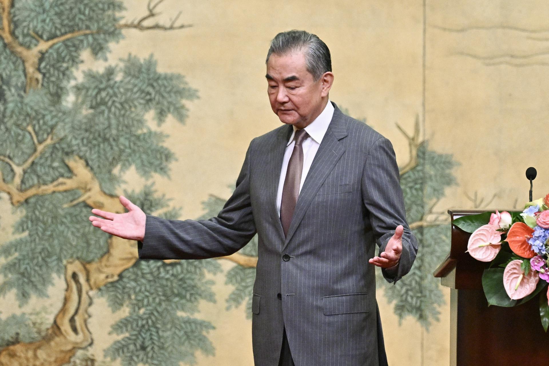 El ministro de Exteriores de China, Wang Yi, en una foto de archivo. EFE/EPA/PEDRO PARDO