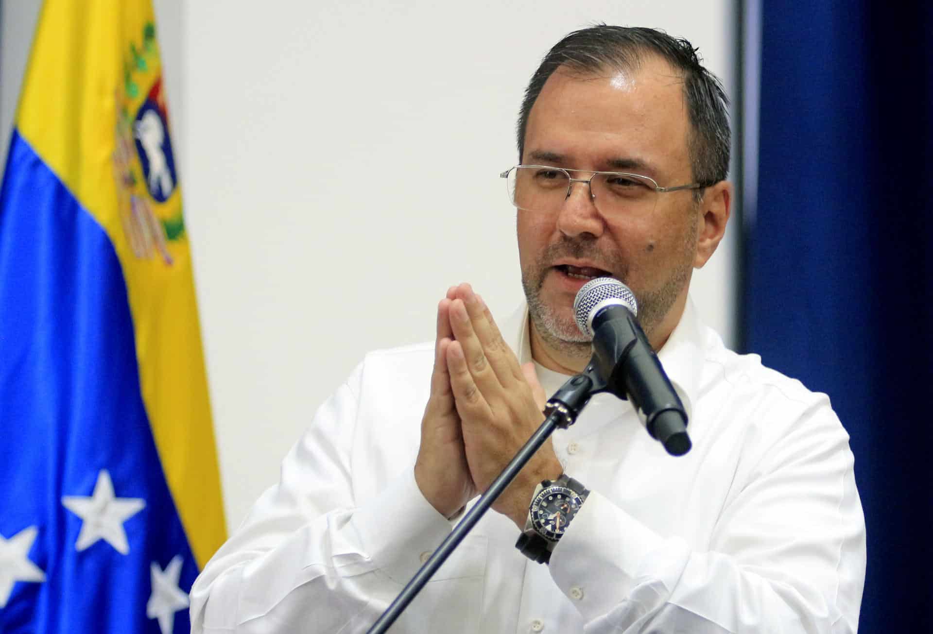 El ministro venezolano de Exteriores, Yván Gil, en una foto de archivo. EFE/ Mario Caicedo