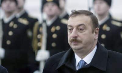 El presidente azerbaiyano, Ilham Aliyev. Archivo  EPA/YURI KOCHETKOV