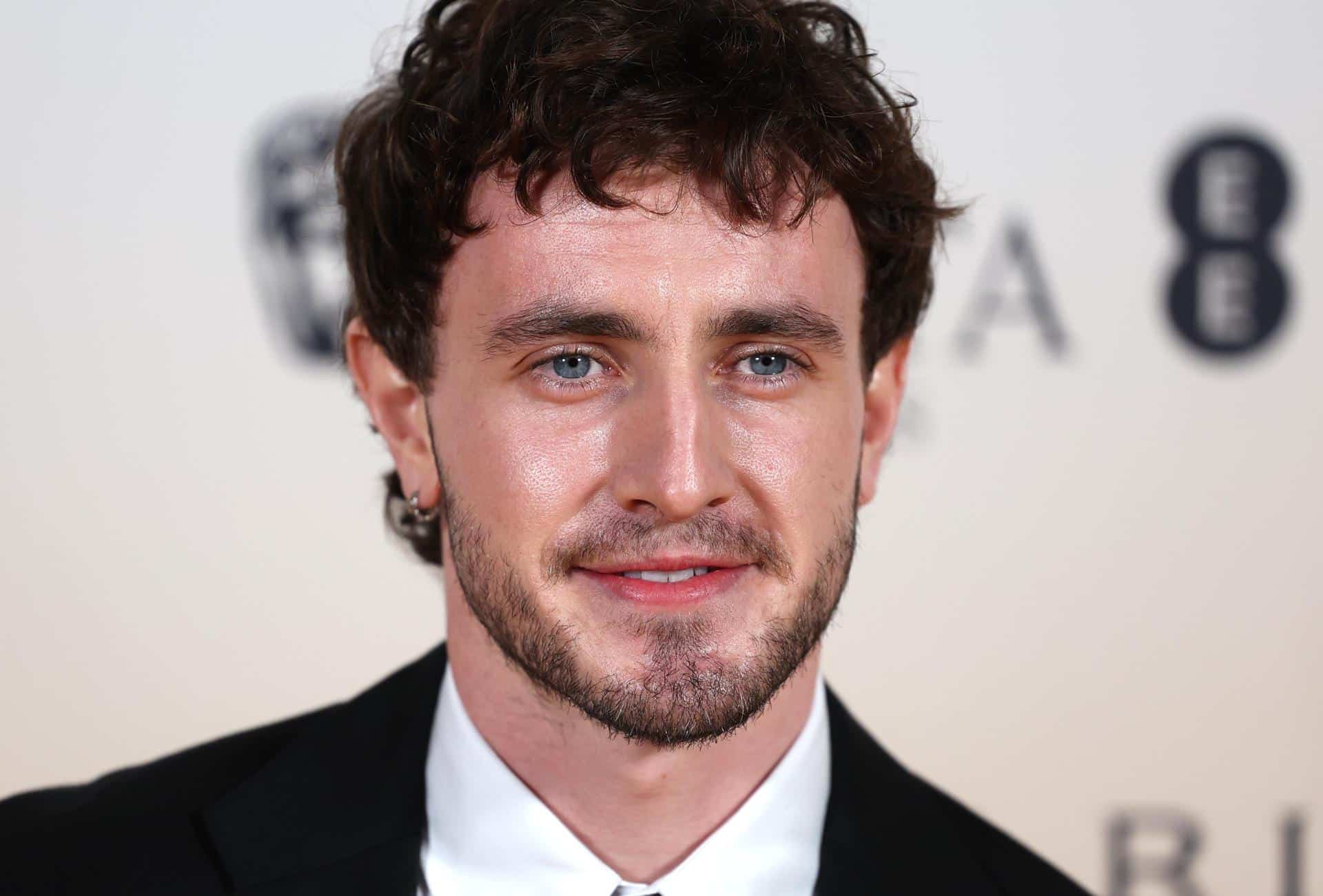 Fotografía de archivo del actor irlandés Paul Mescal en los Premios de Cine BAFTA 2024, en la National Gallery de Londres, Gran Bretaña, el 17 de febrero de 2024. EFE/EPA/Neil Hall