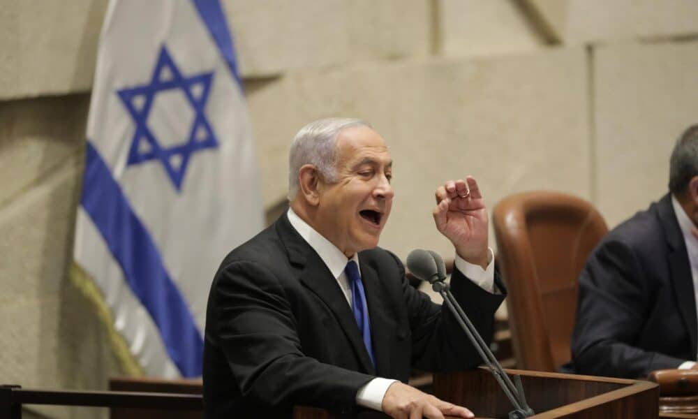 Foto archivo. Benjamin Netanyahu. EFE/EPA/ABIR SULTAN