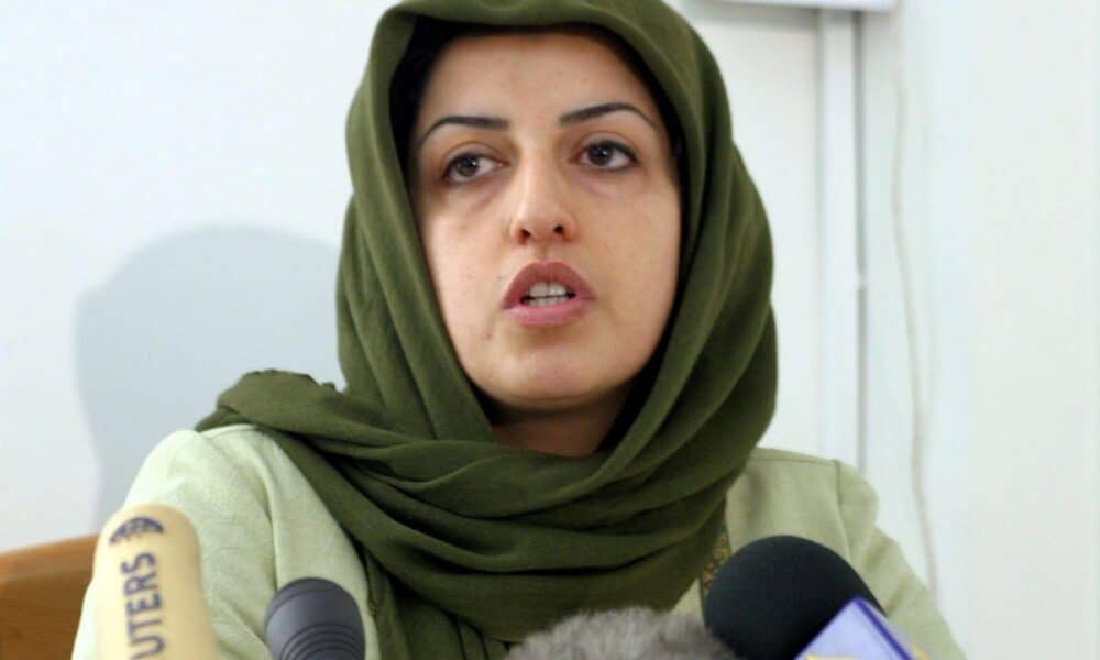 Foto archivo. Nargess Mohammadi. EPA/ABEDIN TAHERKENAREH