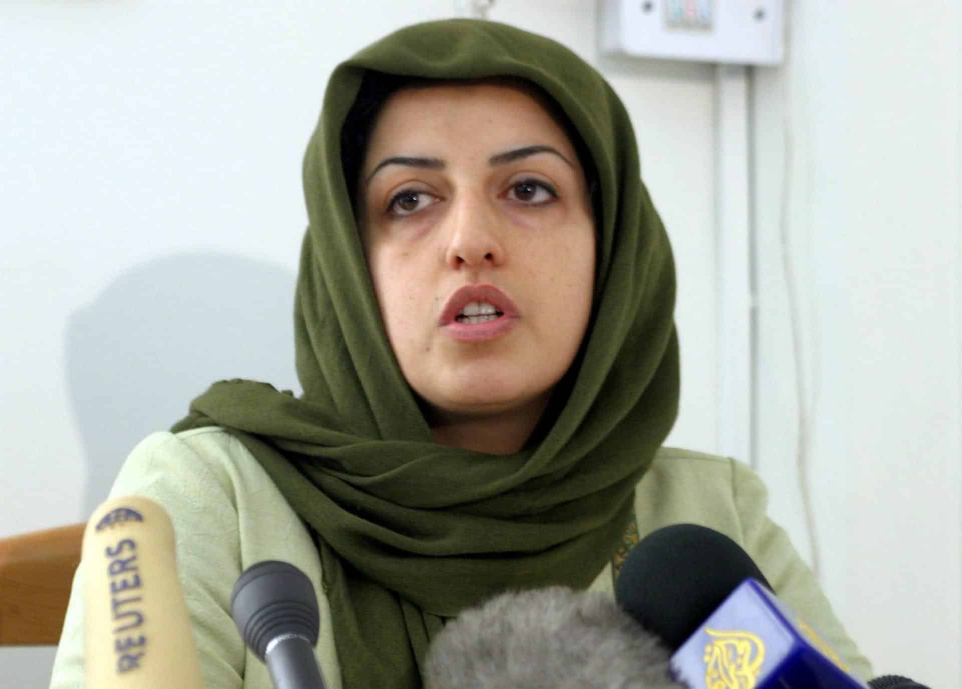 Foto archivo. Nargess Mohammadi. EPA/ABEDIN TAHERKENAREH